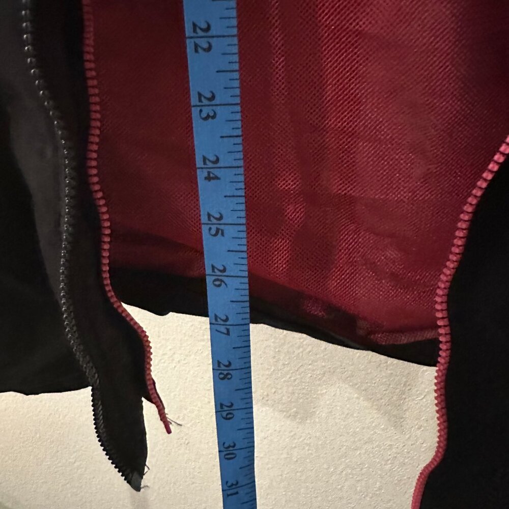 Superdry Black and Pink Windmac Jacket Size M - Picture 2 of 15